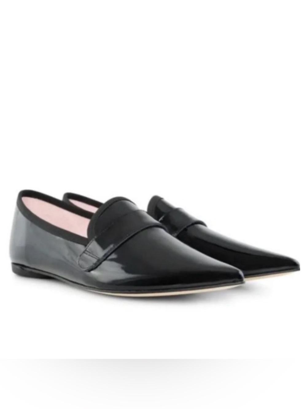 Repetto Frederica Black Patent Leather Loafer | 36